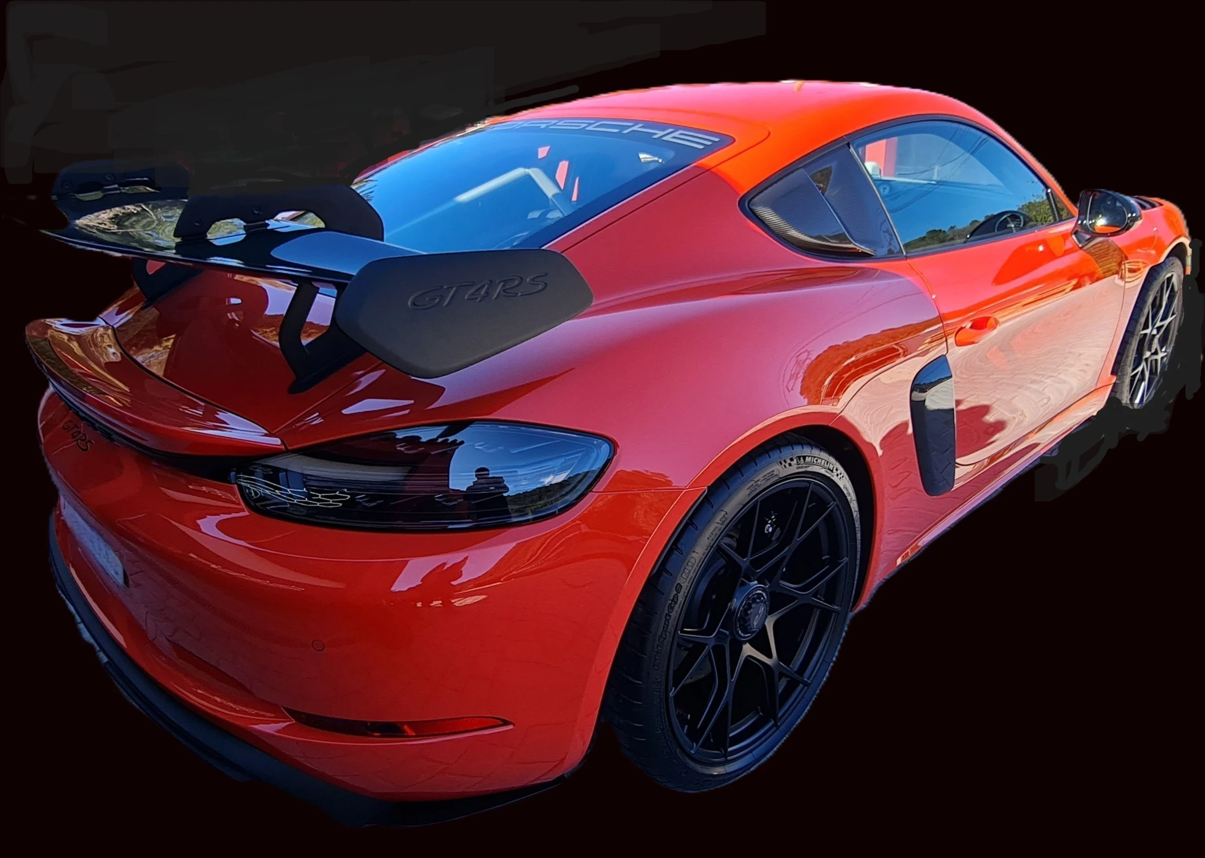 Porsche GT4 RS Orange Lava